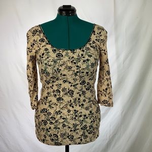 Free People Lacy Bodycon Top - M